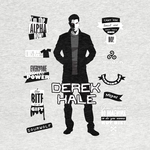 Derek Hale Teen Wolf Quotes by Alice_Wieckowska